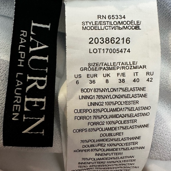 LAUREN Ralph Lauren Port Stripe Lace Side Tank One-Piece Coastalcore Beachy 6 - Picture 9 of 14